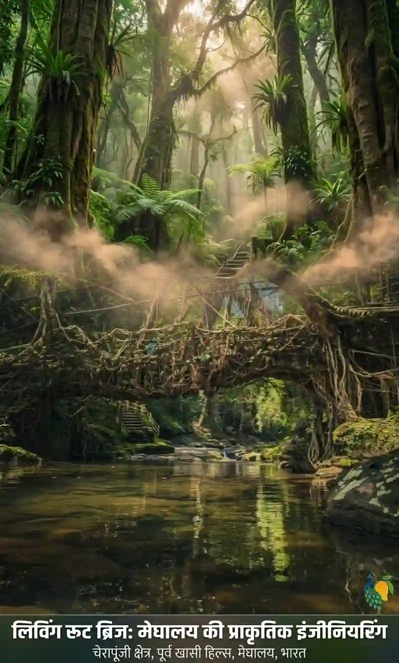 लिविंग रूट ब्रिज